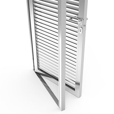 Lamellentür 1-flügelig Lamellentür 1-flügelig