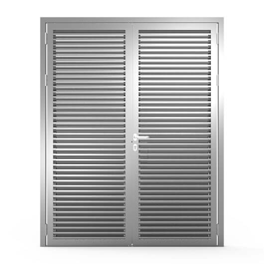 Lüftungsgitter-Tür 24-622 2-flügelig Bild1 Lüftungsgitter-Tür 24-622 2-flügelig Bild1