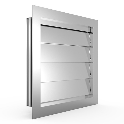 Lüftungsgitter mit beweglichen Lamellen Lüftungsgitter mit beweglichen Lamellen